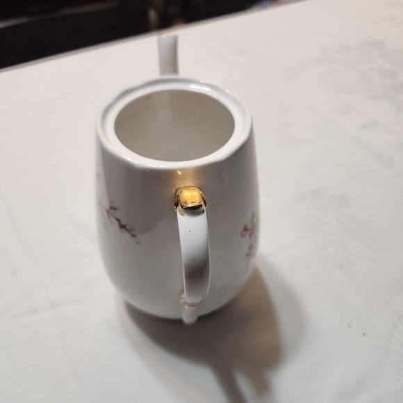 Vintage Windsor bone china Pink Freesia and Willow tea/ coffee pot - Picture 4 of 10